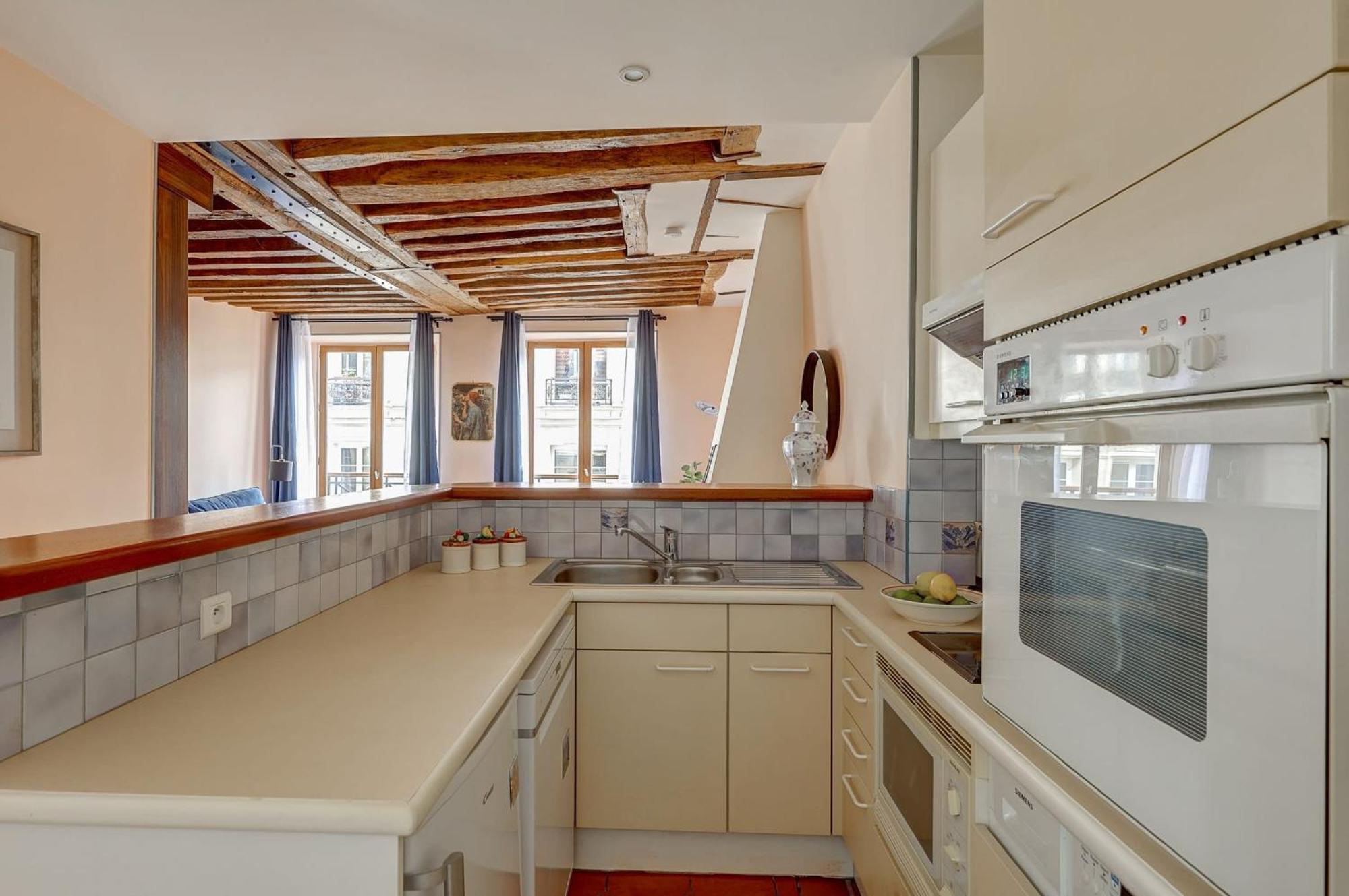 Heart Of 1br Cozy Flat * Parijs